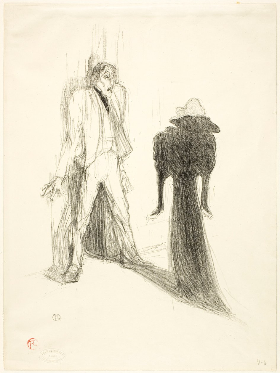 Lugné-Poé, na obrázku od Henri de Toulouse-Lautrec