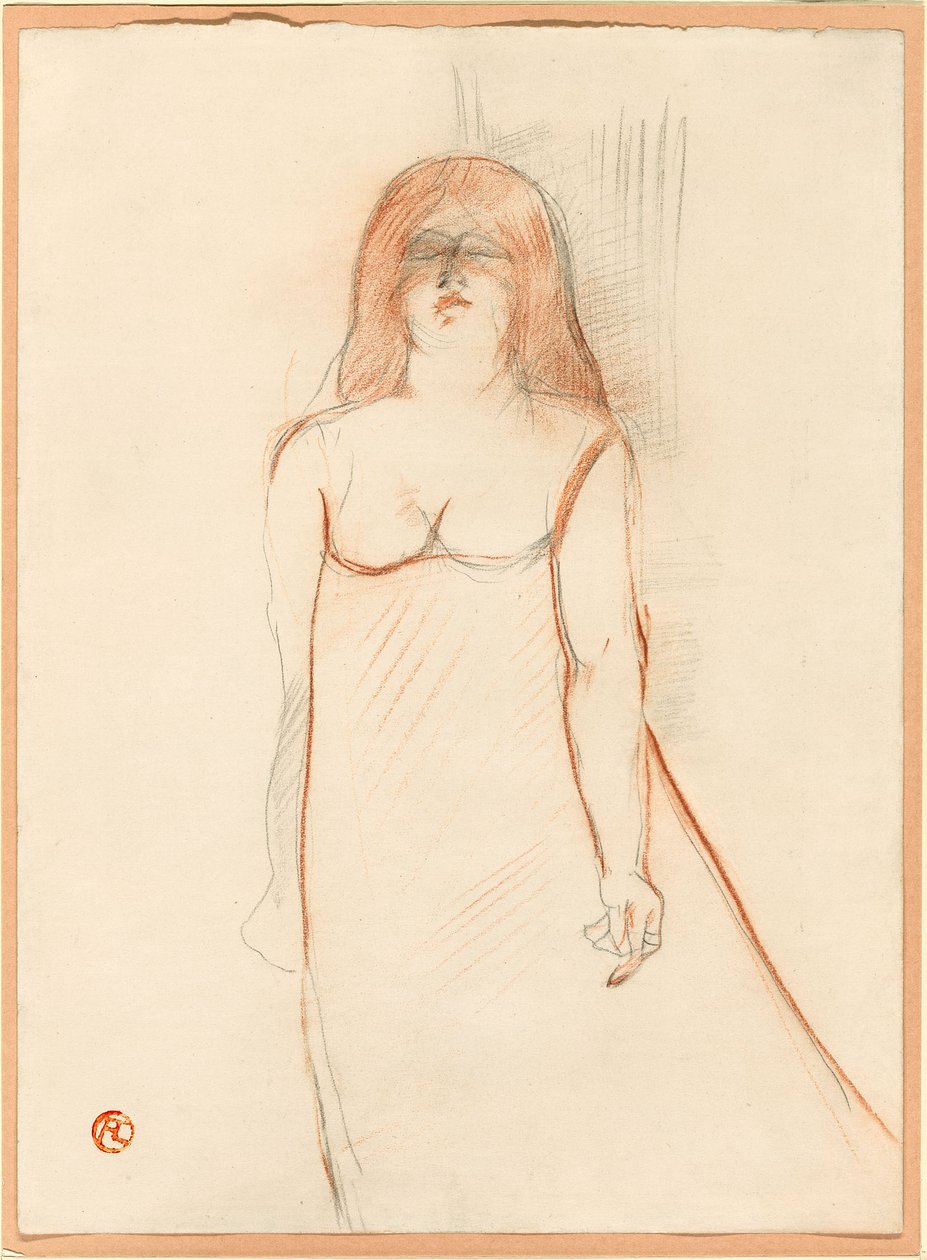 slečno Cocyteová od Henri de Toulouse-Lautrec