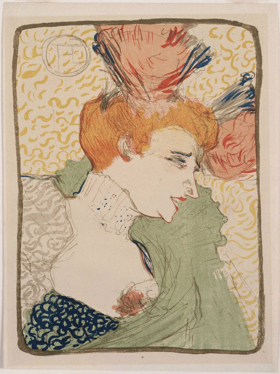 Slečna Marcel Lenderová od Henri de Toulouse-Lautrec