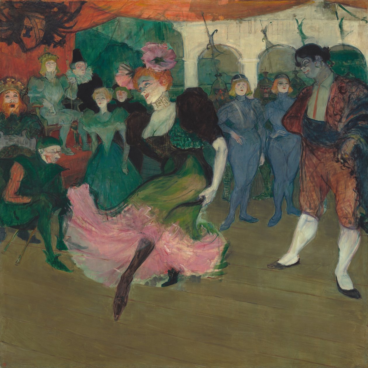 Marcelle Lender Tančící bolero v "Chilpéric" od Henri de Toulouse-Lautrec