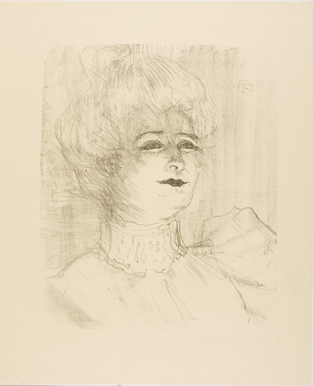 Marie-Louise Marsy, z Treize Lithographies od Henri de Toulouse-Lautrec