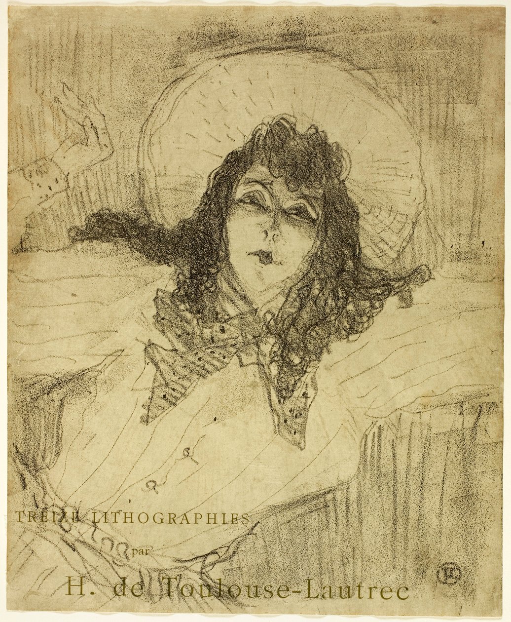 May Belfort, z Treize Lithographies od Henri de Toulouse-Lautrec