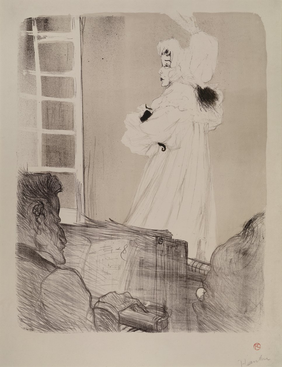 Slečna May Belfort (grande planche) od Henri de Toulouse Lautrec
