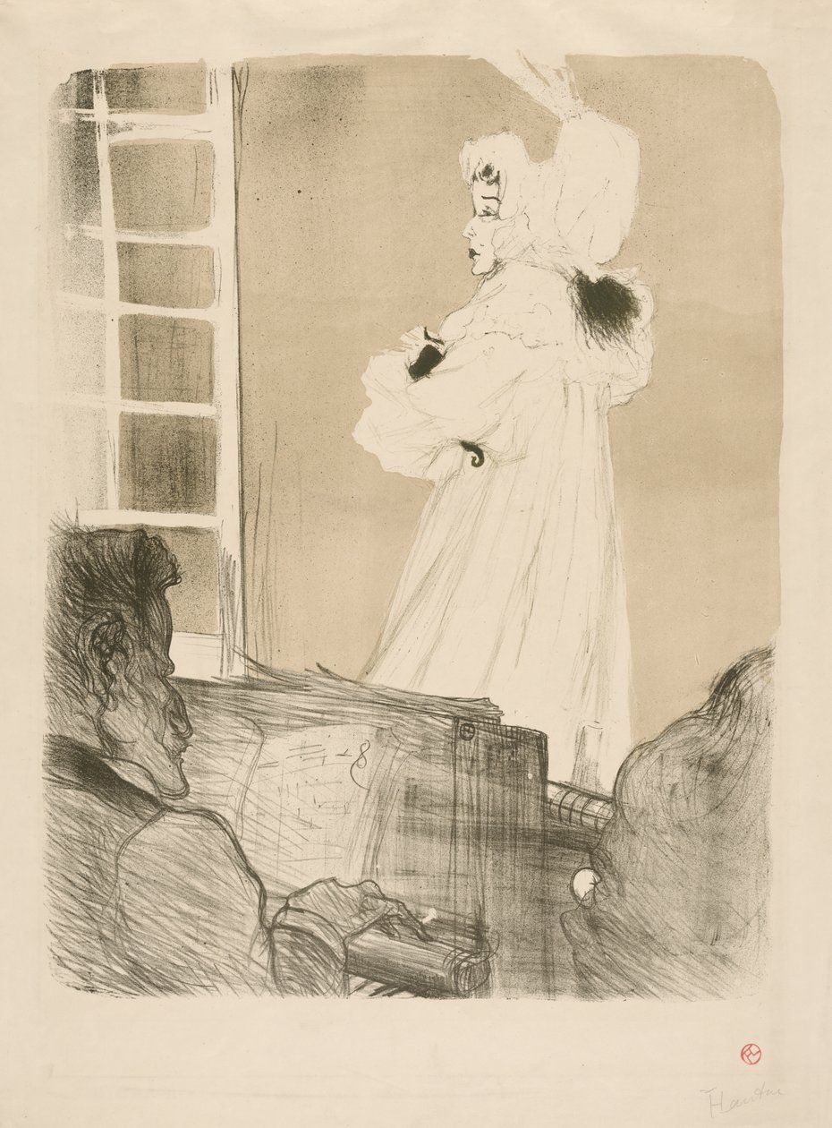 Slečna May Belfortová od Henri de Toulouse-Lautrec