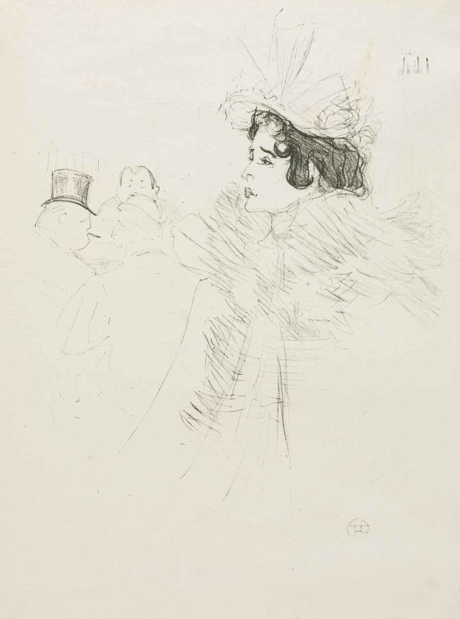 Slečna May Belfortová od Henri de Toulouse-Lautrec