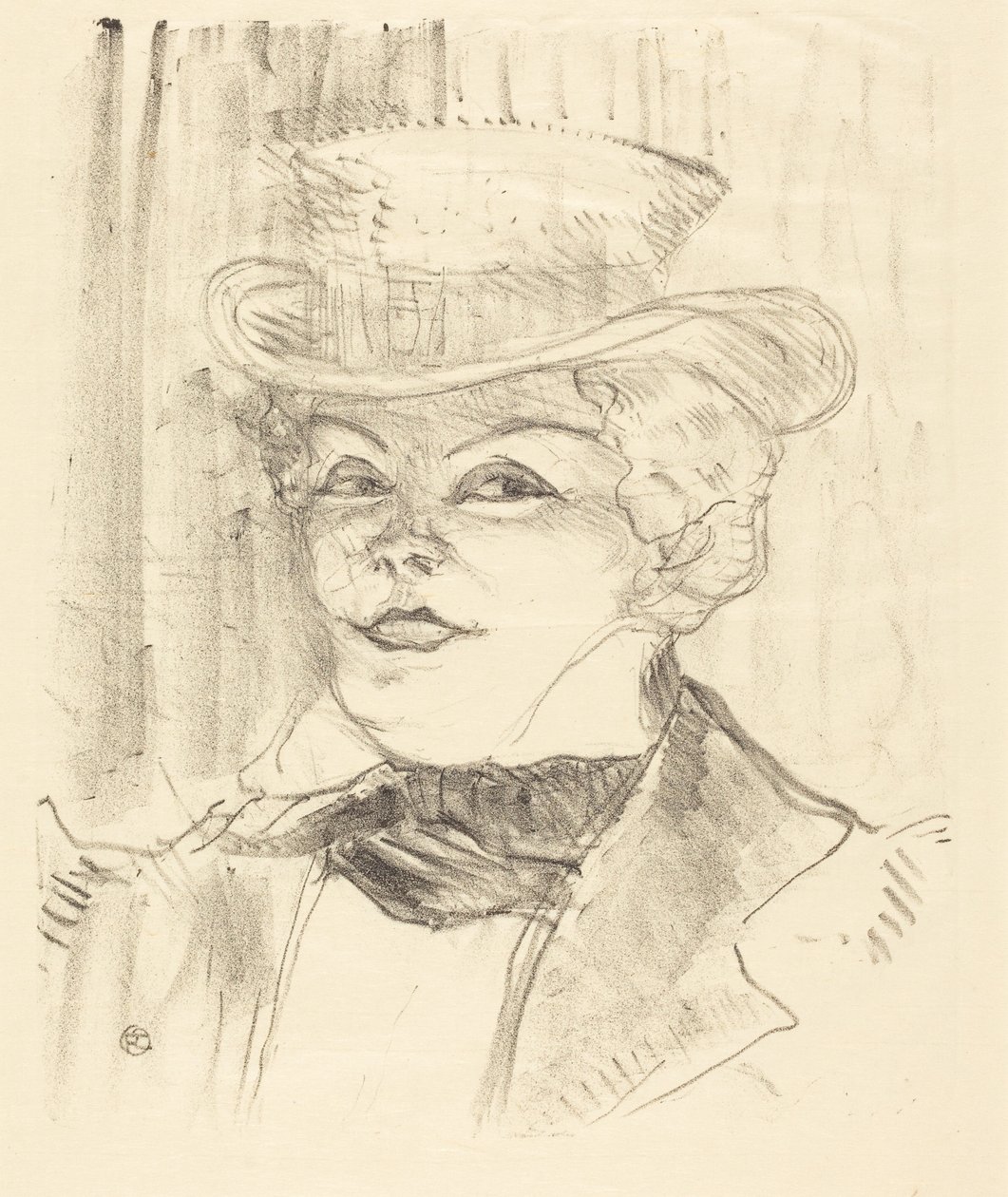 Paní Réjane od Henri de Toulouse-Lautrec