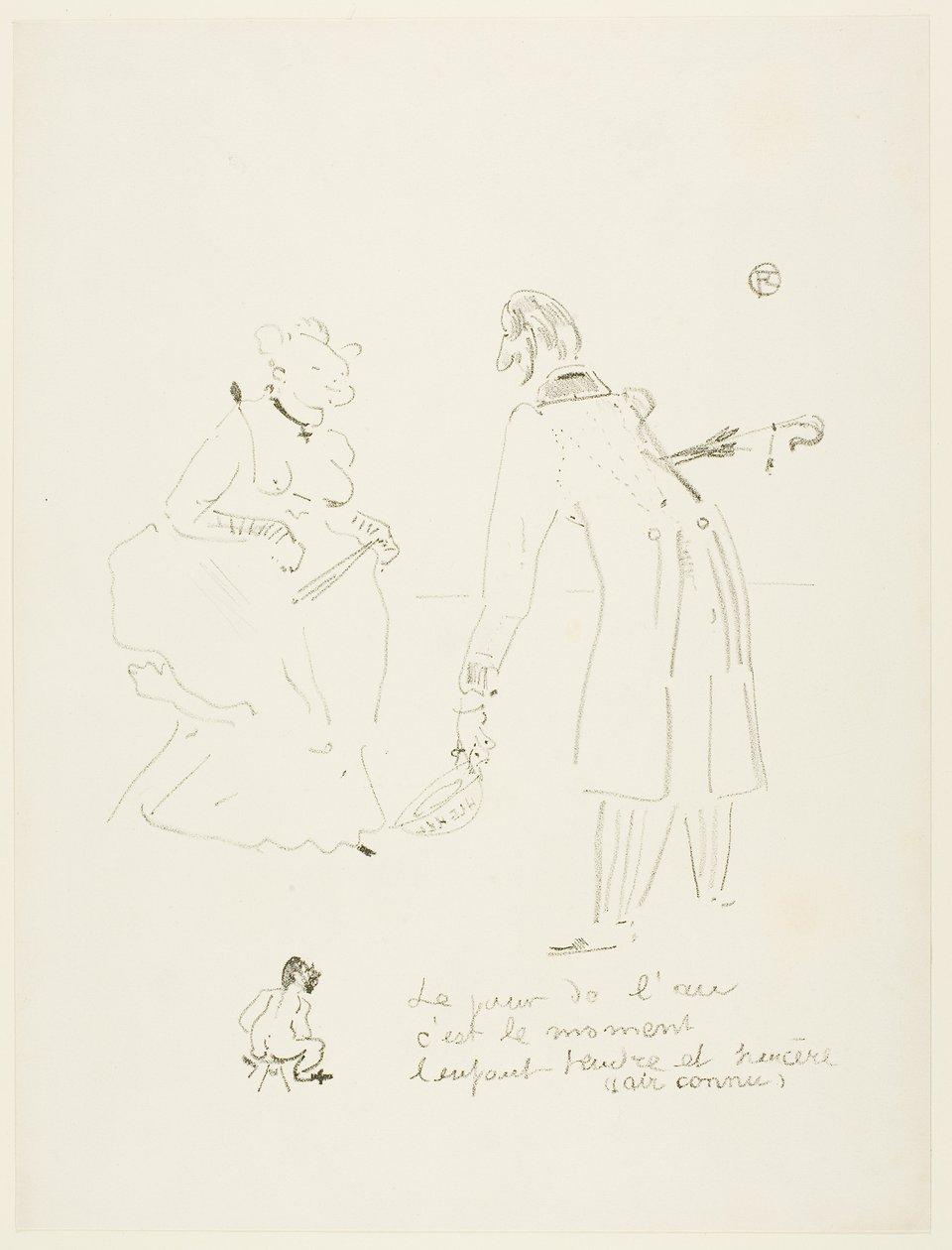 Novoroční pozdrav od Henri de Toulouse-Lautrec