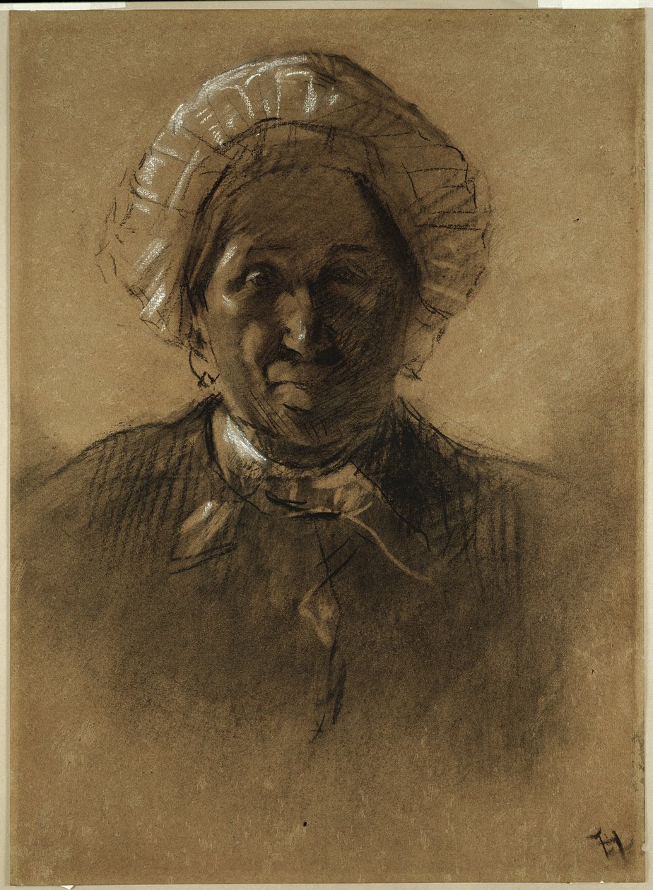 Stará žena od Henri de Toulouse-Lautrec
