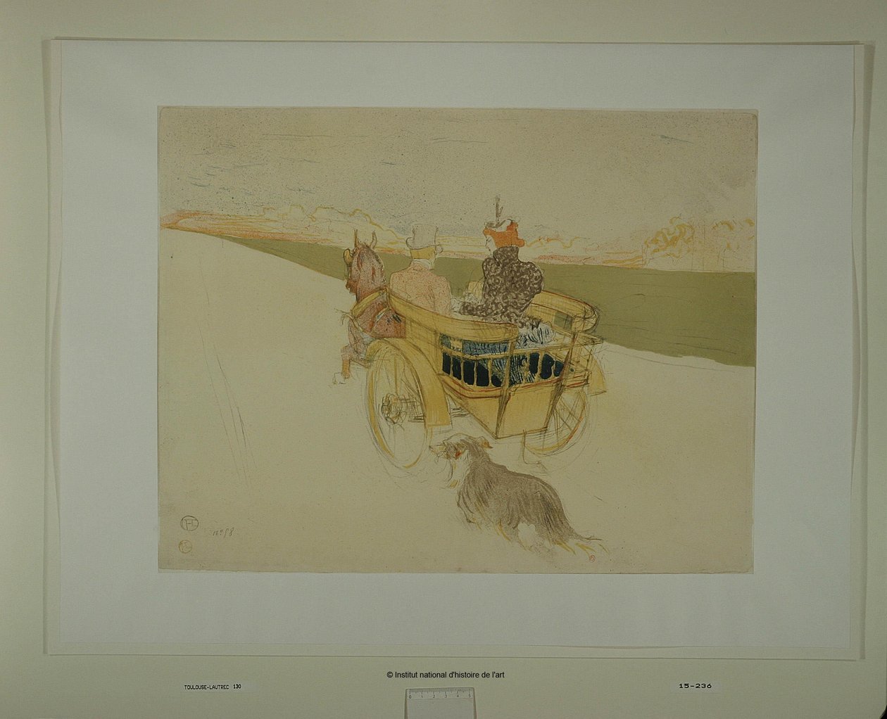 Venkovský výlet od Henri de Toulouse-Lautrec