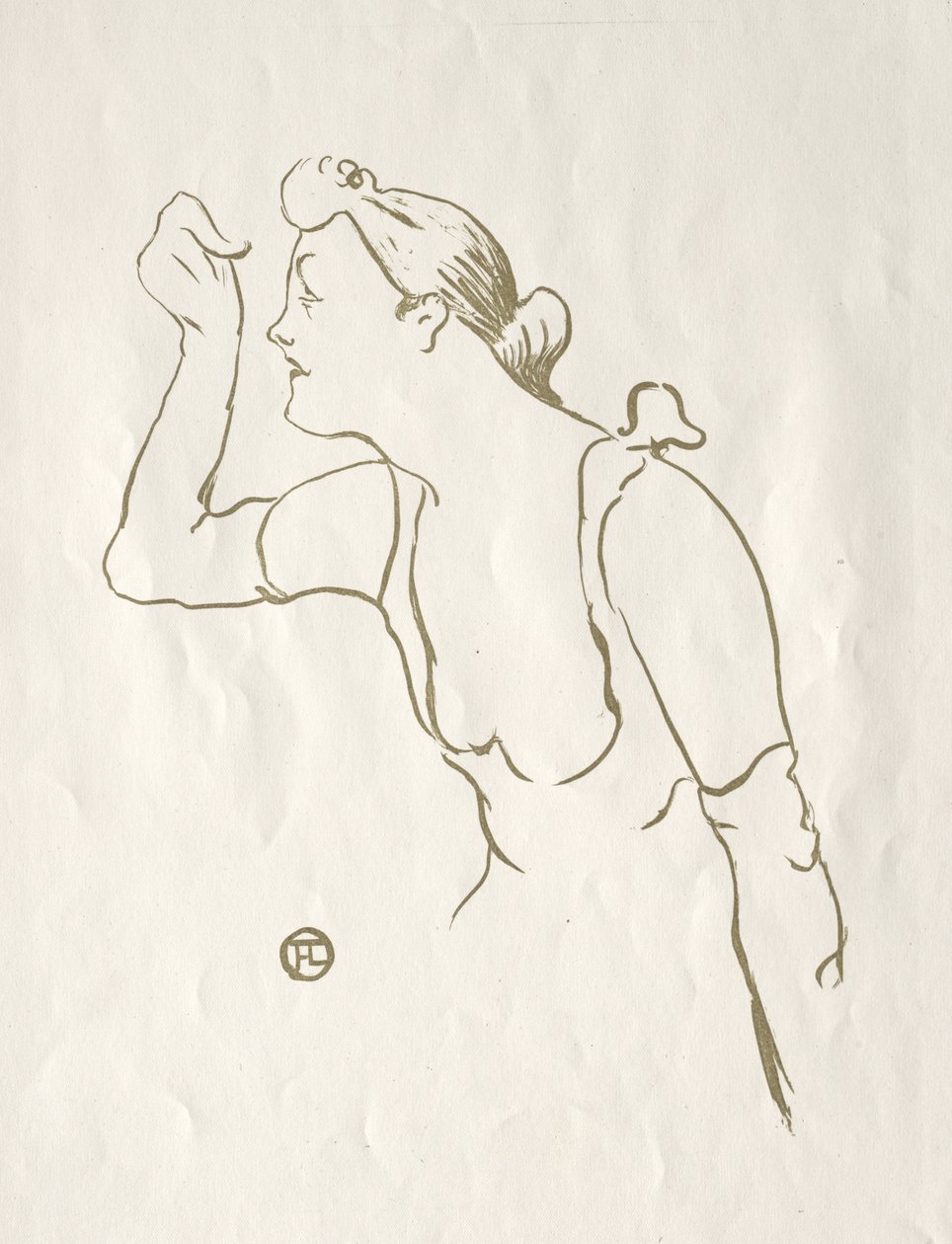 Paula Brebionová od Henri de Toulouse-Lautrec