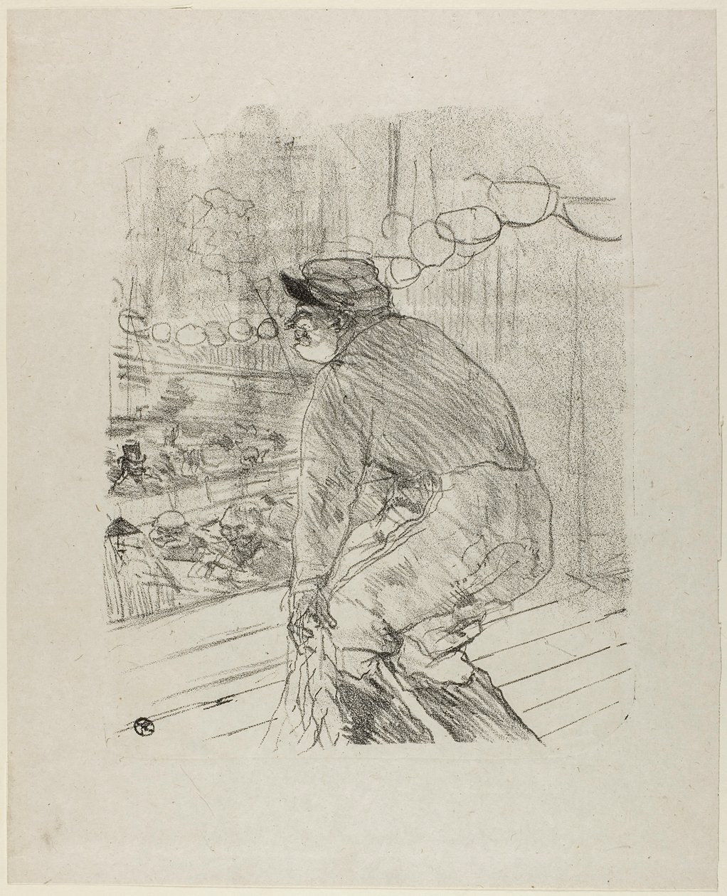 Polin, z Treize Lithographies od Henri de Toulouse-Lautrec