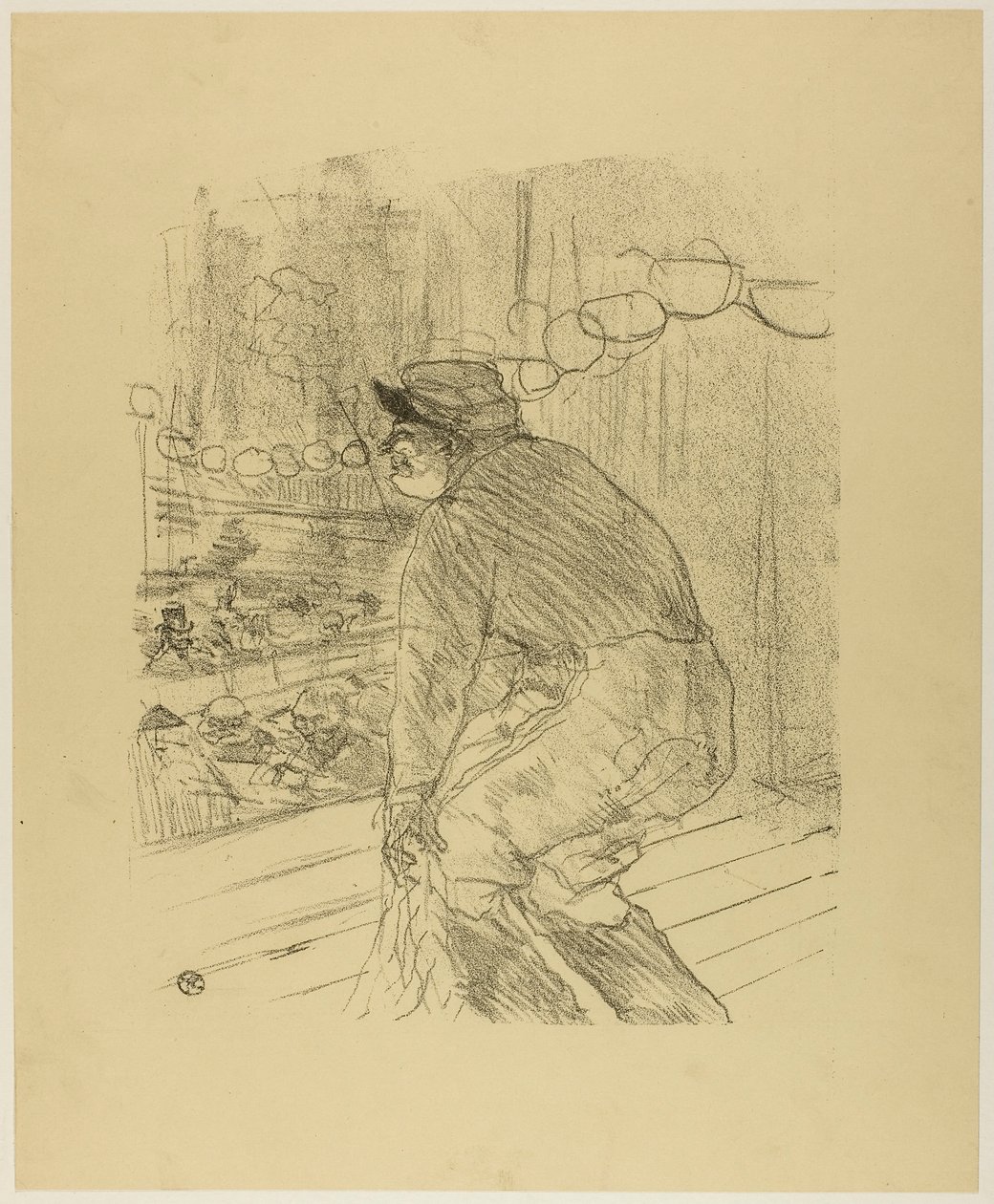 Polin, z Treize Lithographies od Henri de Toulouse-Lautrec