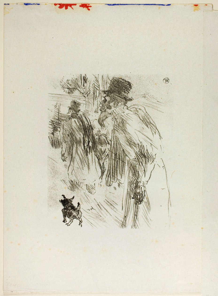 Polští Židé, Karlovy Vary, z Na úpatí Sinaje od Henri de Toulouse-Lautrec