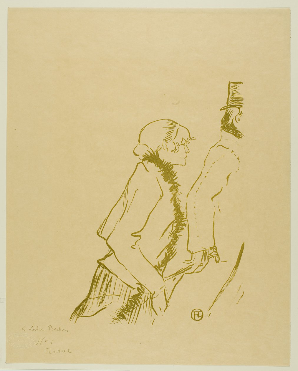 Chudák Street-Walker! od Henri de Toulouse-Lautrec