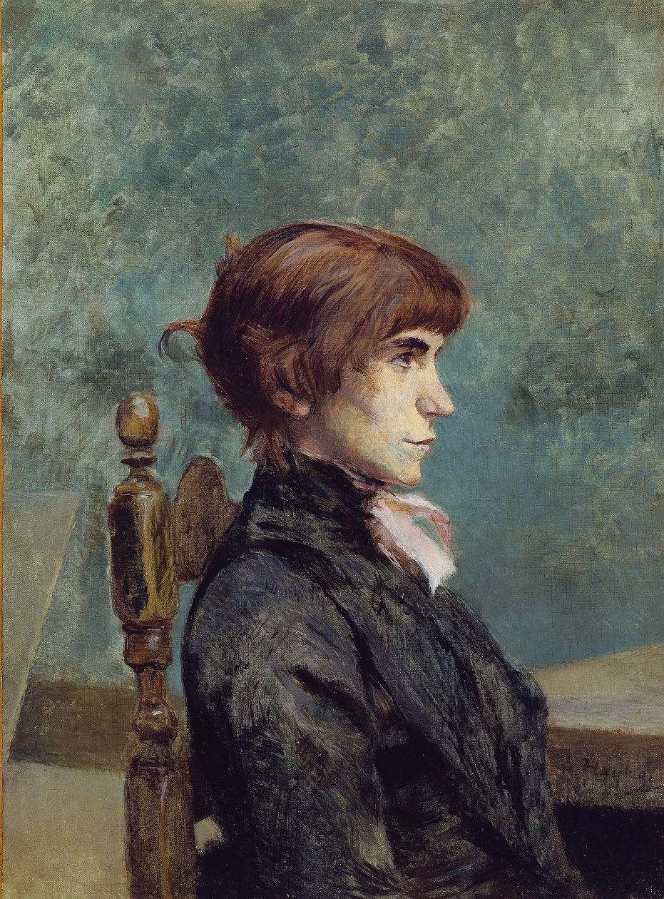 Portrét Jeanne Wenz od Henri de Toulouse-Lautrec
