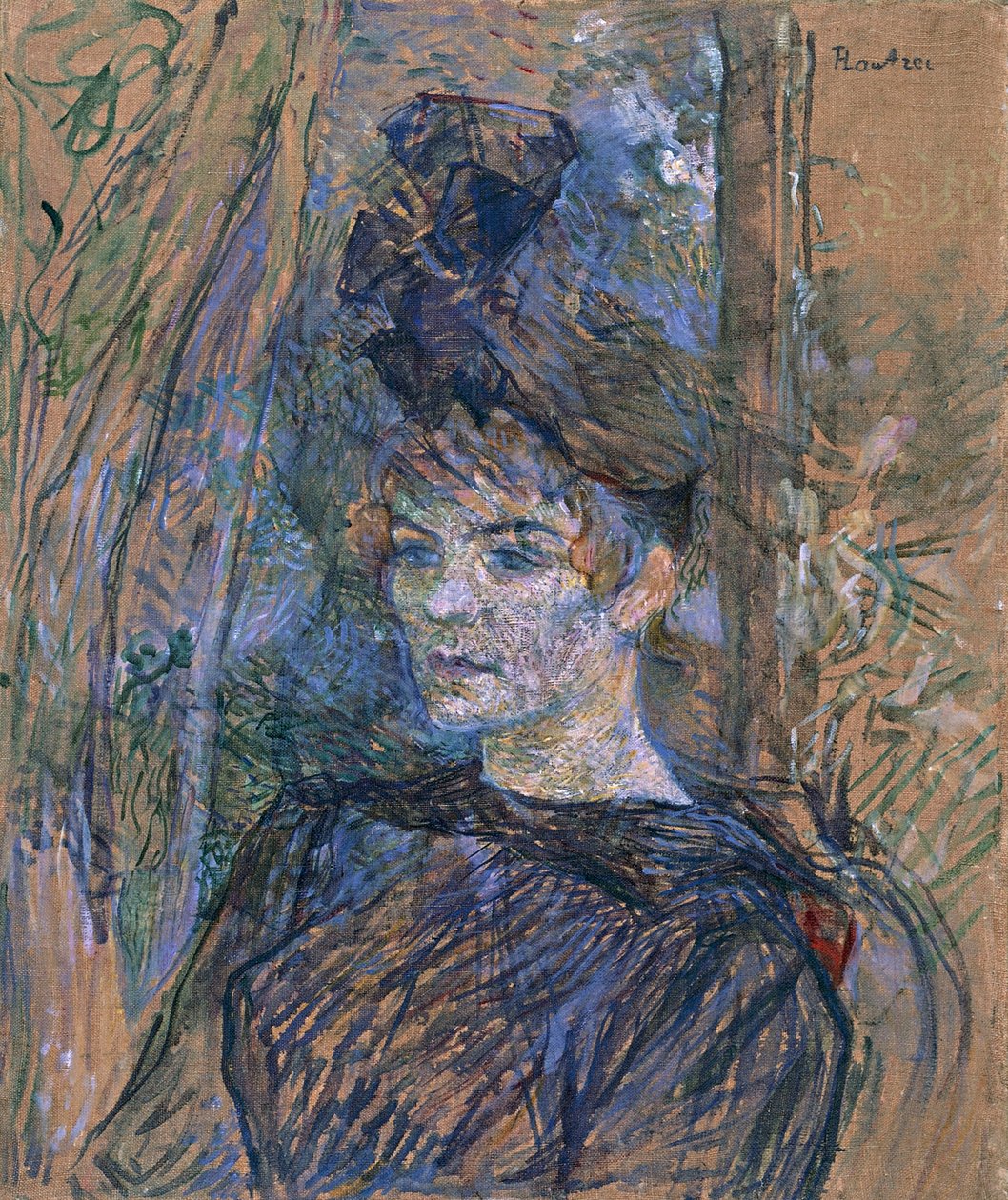 Portrét Suzanne Valadon od Henri de Toulouse Lautrec
