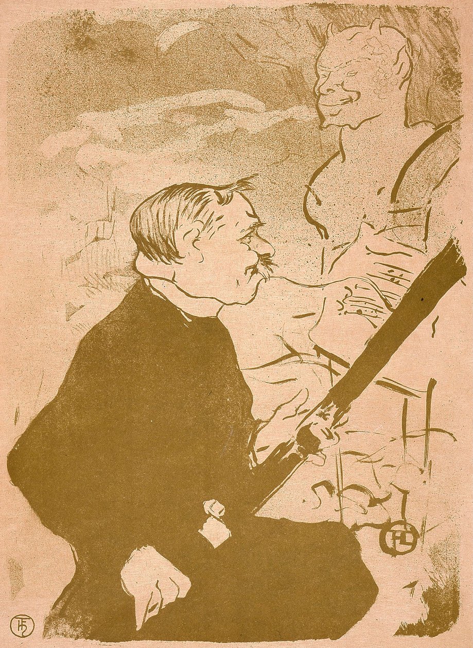 Für Dich! od Henri de Toulouse-Lautrec