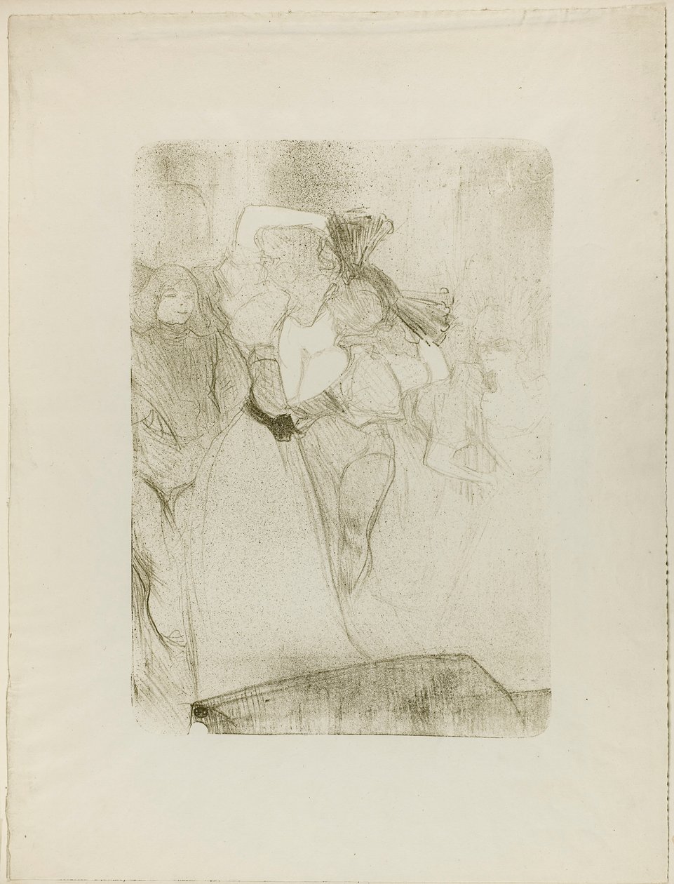 Zadní pohled na Lender Tančící Bolero v Chilpéric od Henri de Toulouse-Lautrec