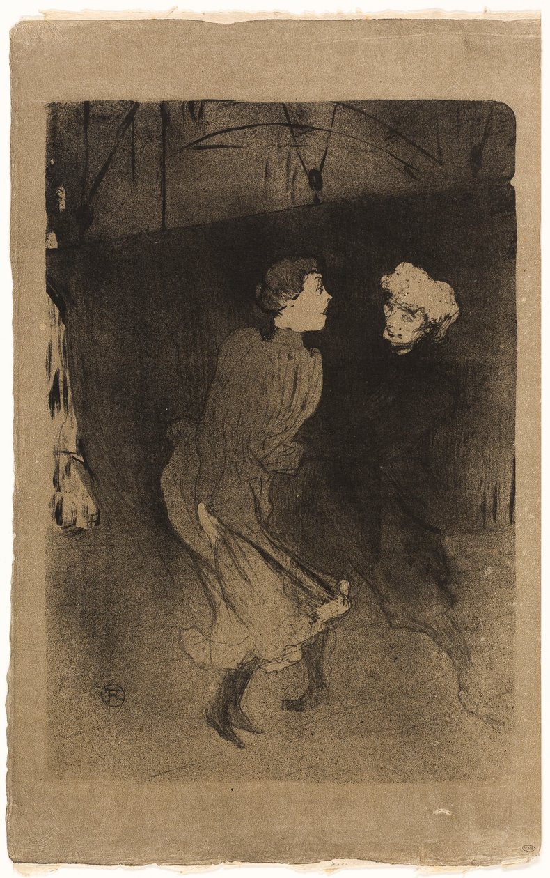 Zkouška v divadle Folies-Bergère-Emilenne D