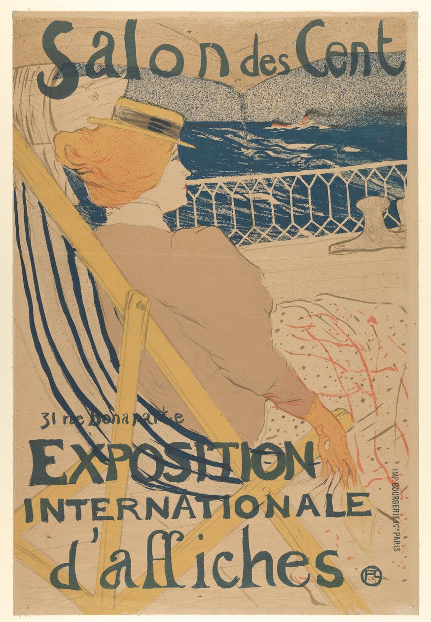 Salon des Cent: Mezinárodní výstava plakátů od Henri de Toulouse-Lautrec