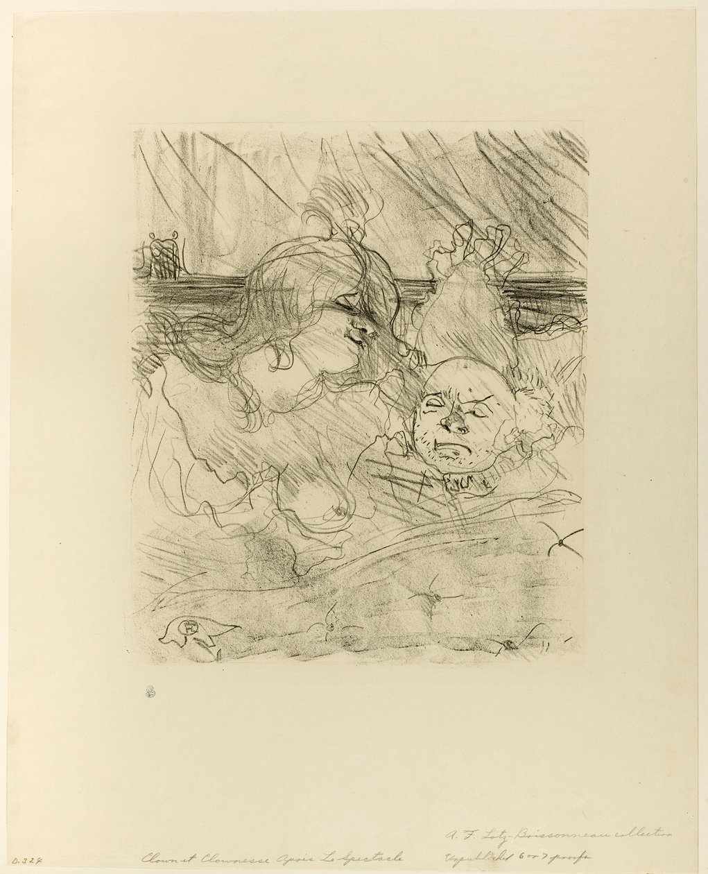 Svádění od Henri de Toulouse-Lautrec