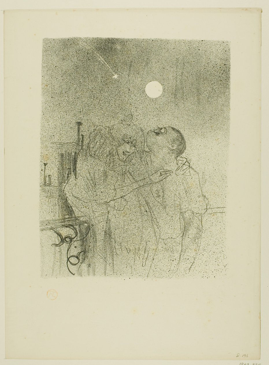Shooting Stars, z Melodies od Désiré Dihau od Henri de Toulouse-Lautrec