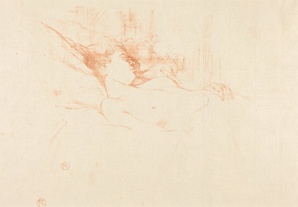 Sleep (Spánek) od Henri de Toulouse-Lautrec