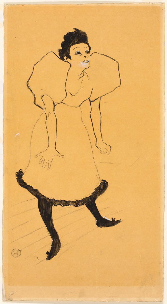 Studie od Henri de Toulouse-Lautrec