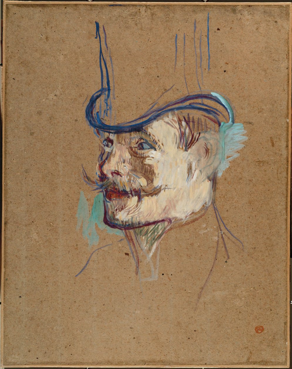 Studie k filmu Angličan v Moulin Rouge od Henri de Toulouse-Lautrec