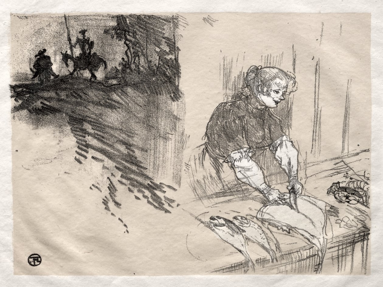 The Brief Joys: Obálka od Henri de Toulouse-Lautrec