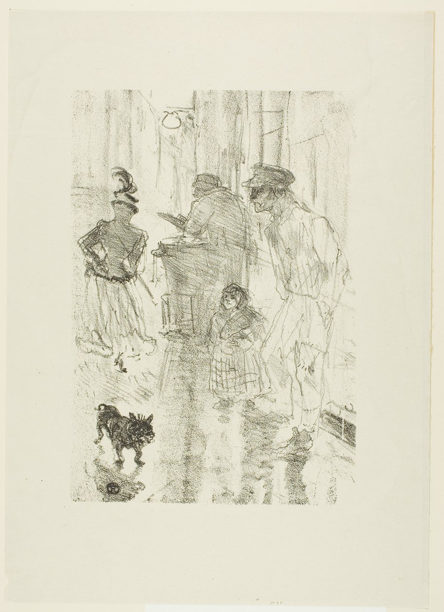 Prodejce kaštanů od Henri de Toulouse-Lautrec