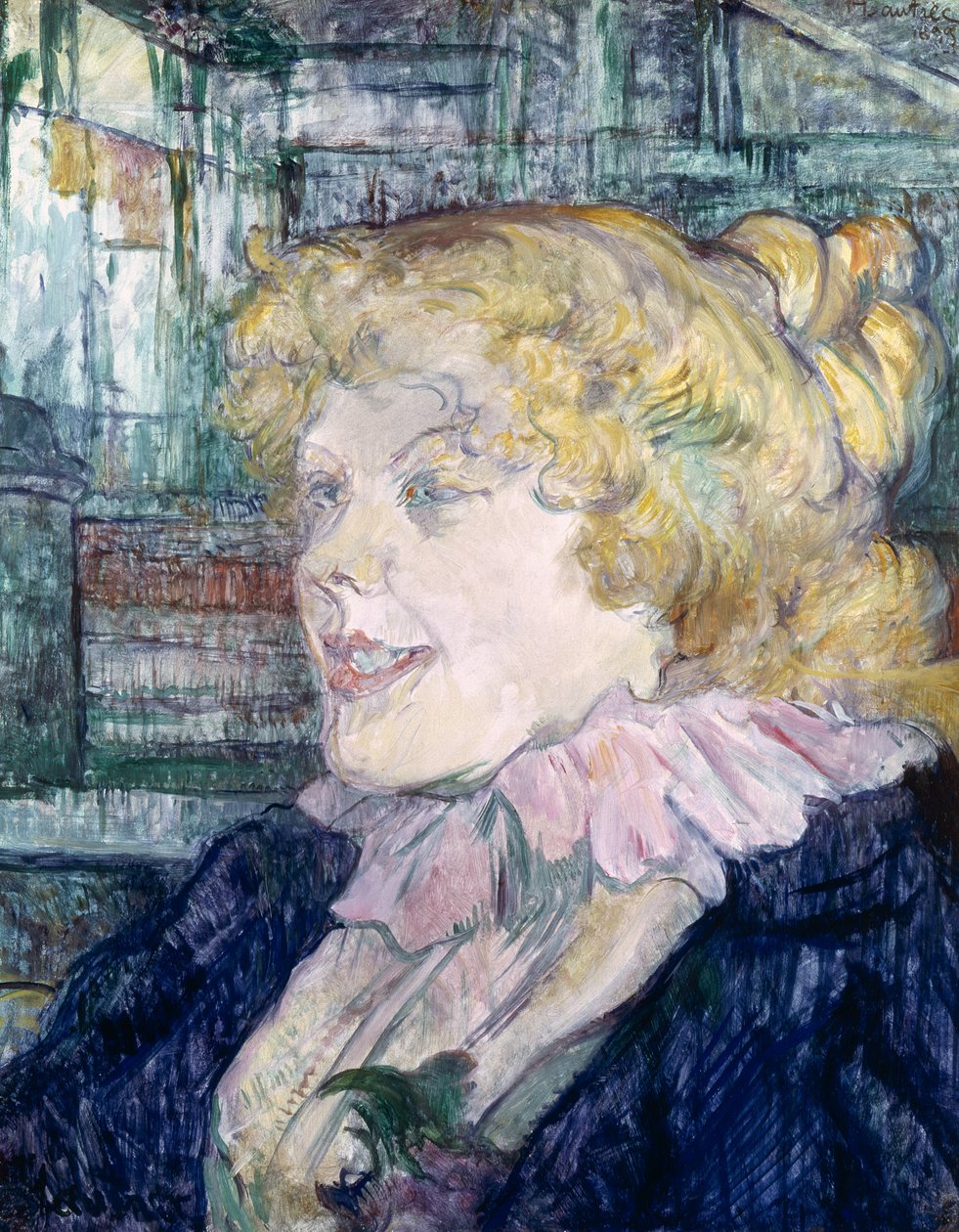 Anglická dívka ze seriálu "The Star" v Le Havru od Henri de Toulouse Lautrec
