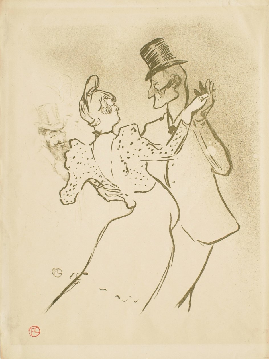 Žroutka (La Goulue) od Henri de Toulouse-Lautrec