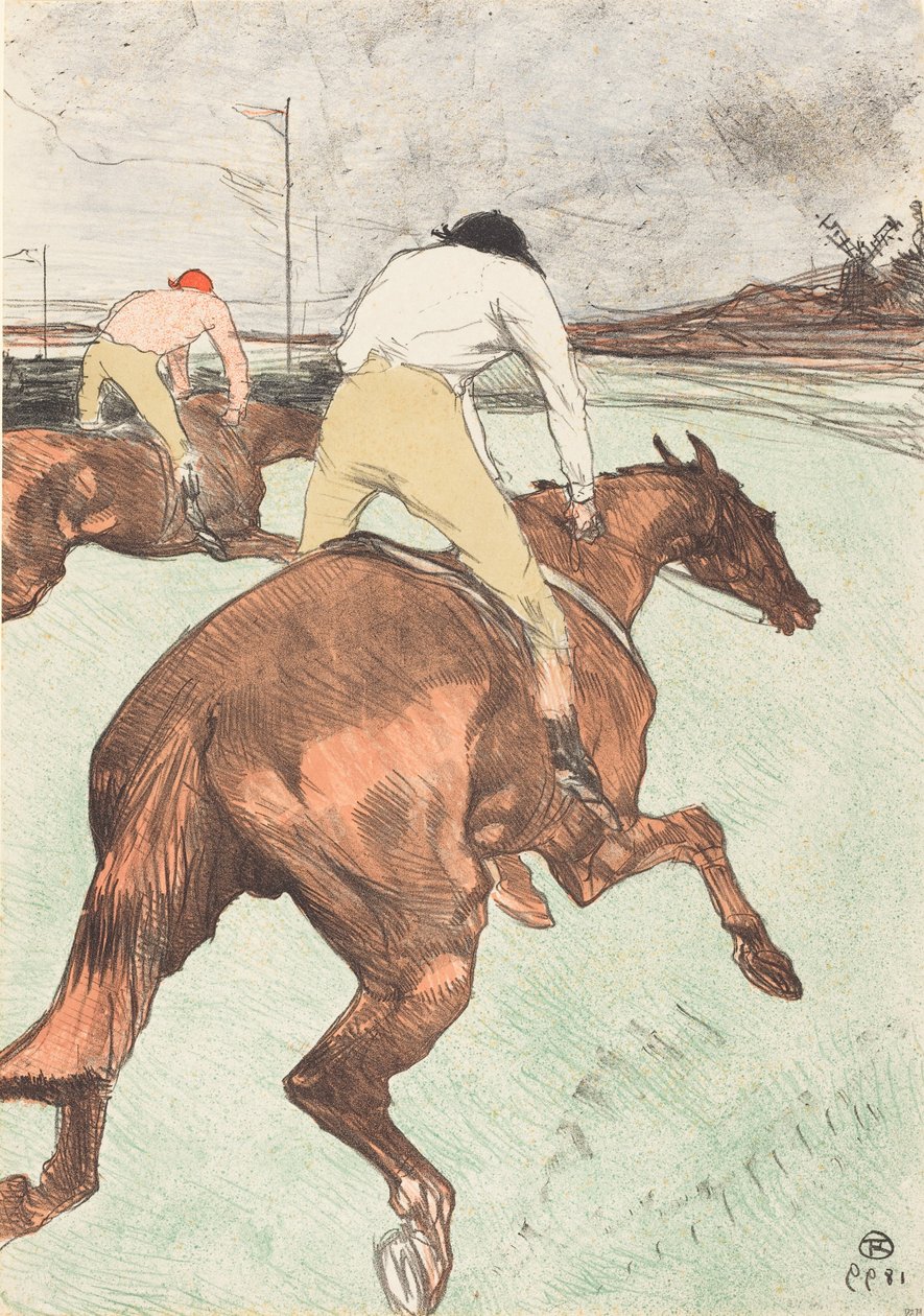 Žokej (Le jockey) od Henri de Toulouse-Lautrec