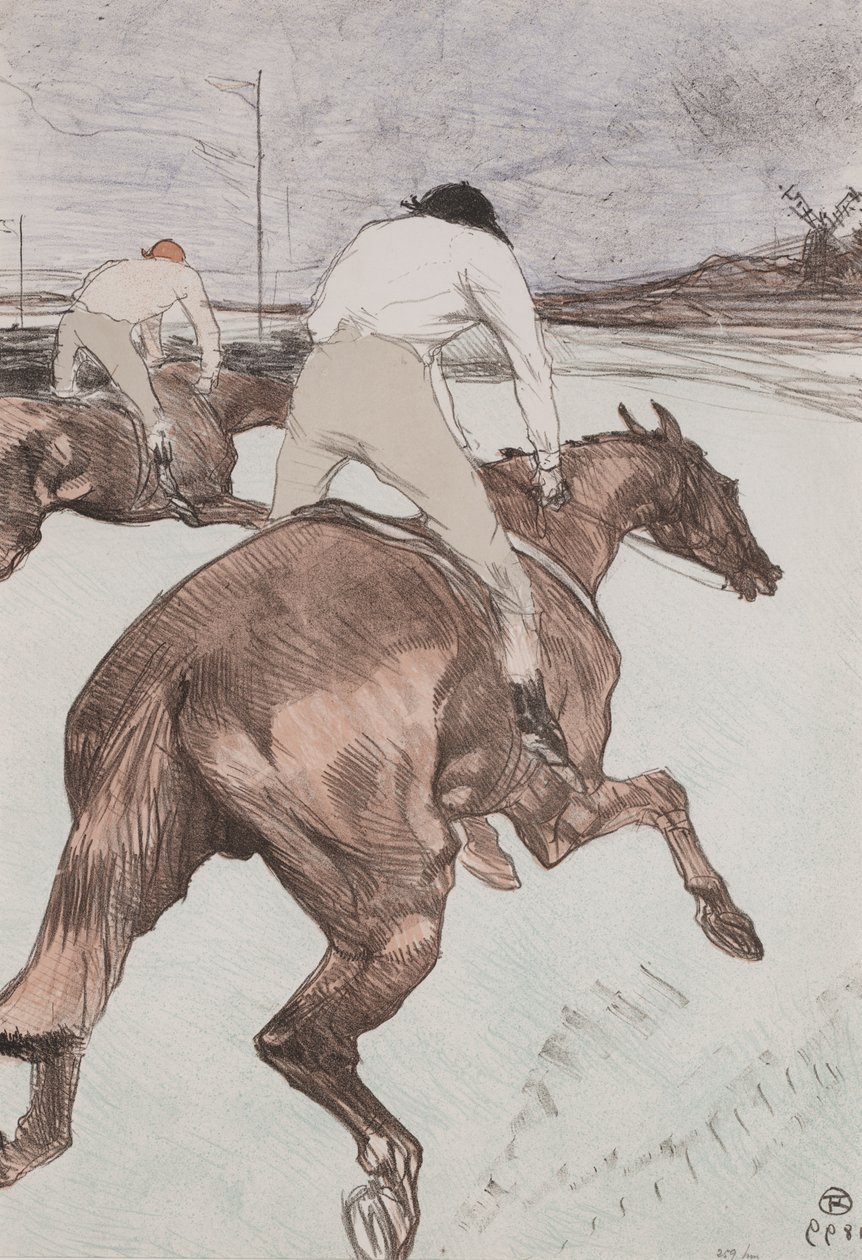 žokej od Henri de Toulouse Lautrec