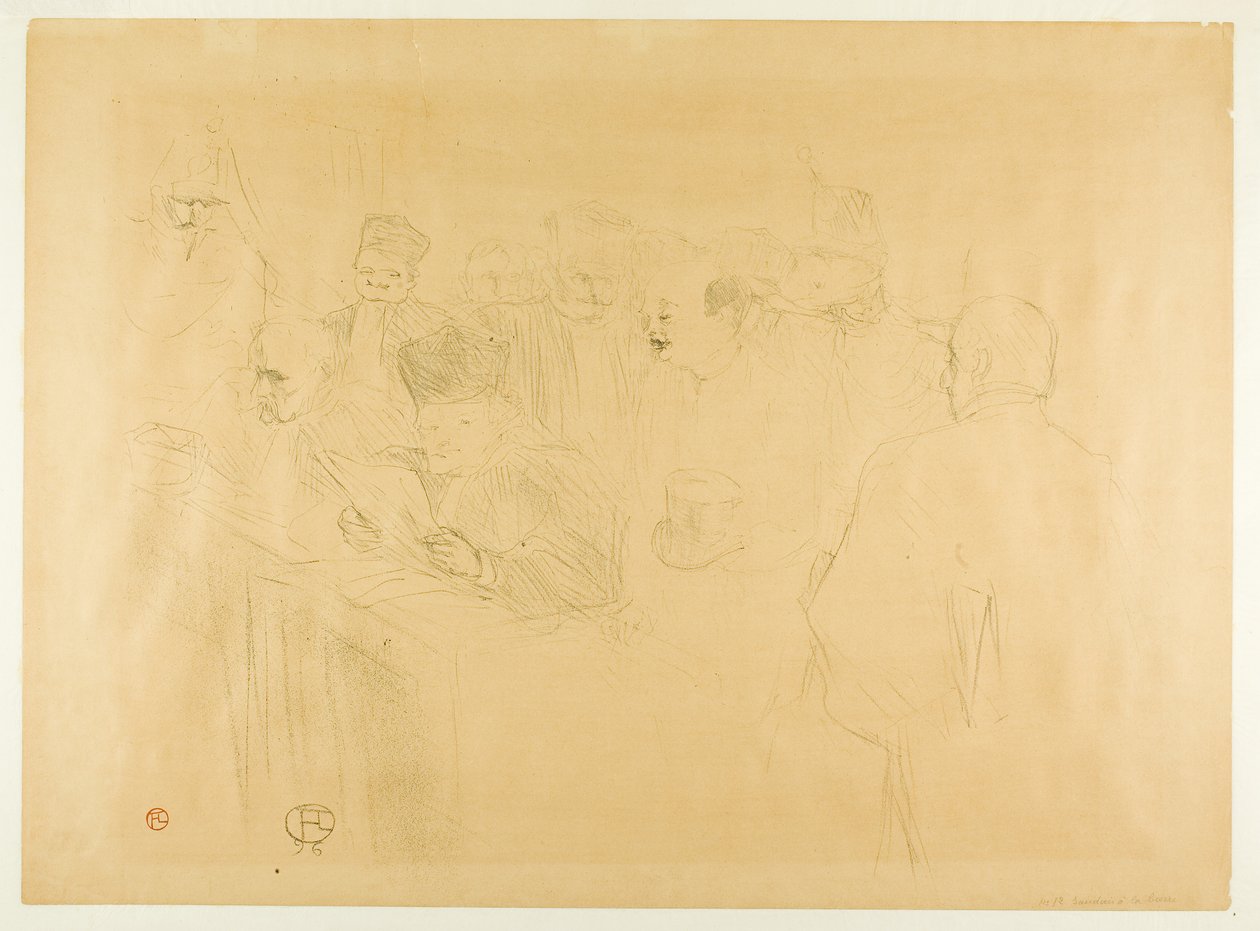 Proces s Lebaudy, Mademoiselle Marsy podává důkazy od Henri de Toulouse-Lautrec