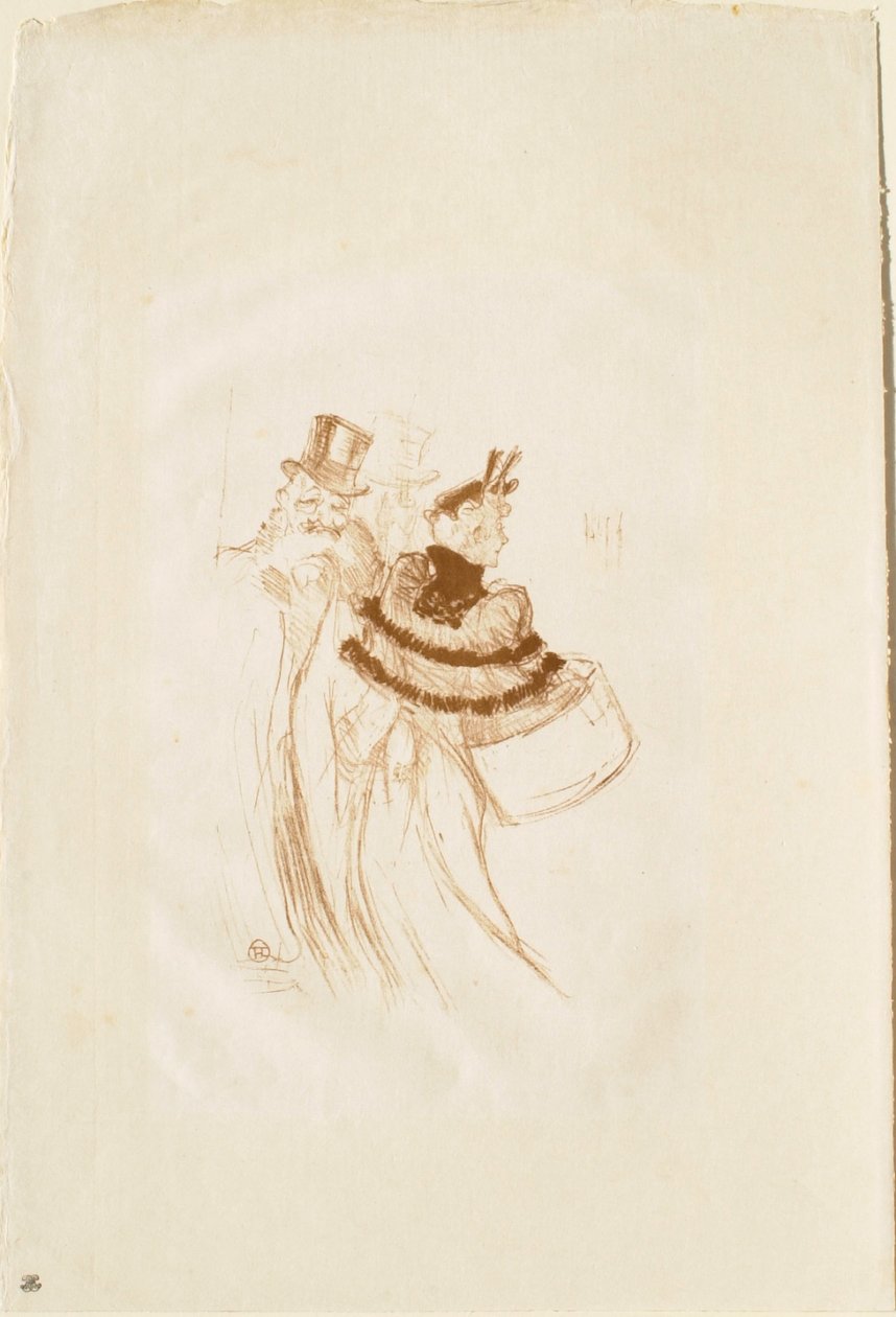 Staří pánové od Henri de Toulouse-Lautrec