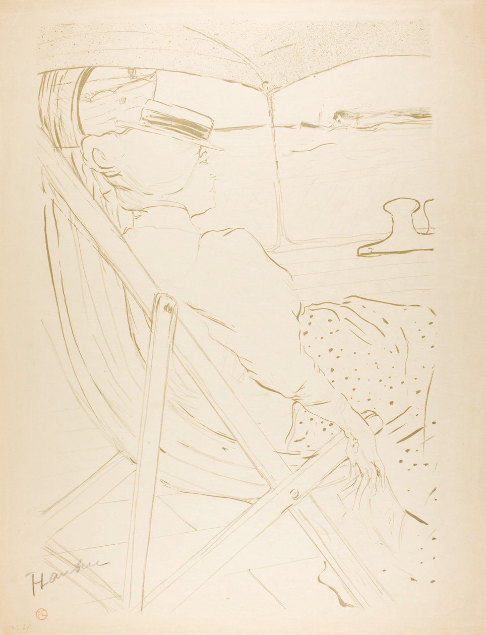 Cestující v kabině 54 – Plavba od Henri de Toulouse-Lautrec