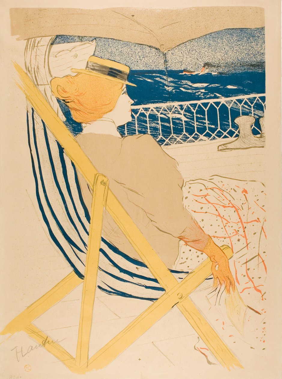 Cestující v kabině 54 – Plavba od Henri de Toulouse-Lautrec