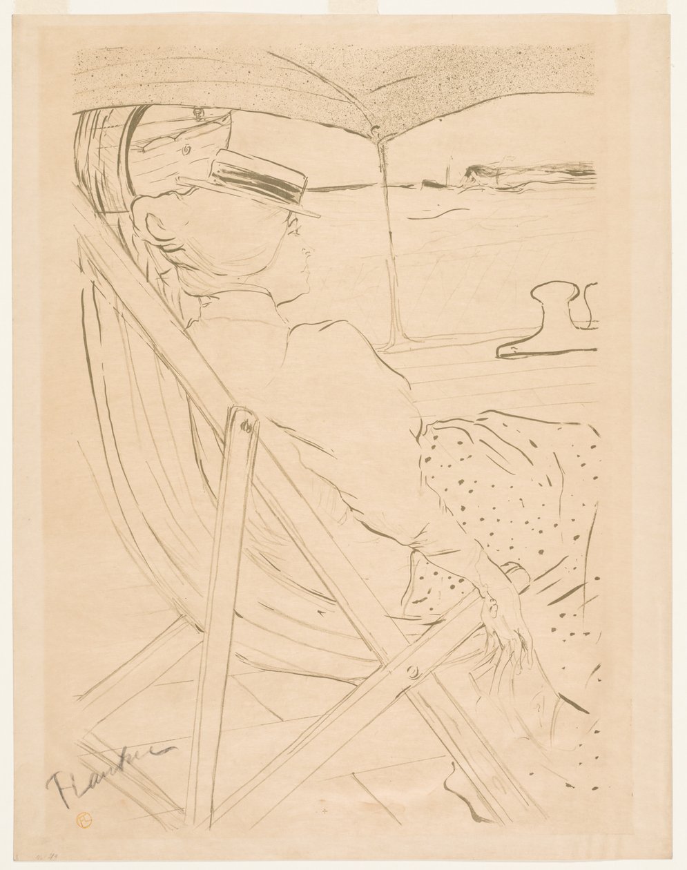 Cestující 54 od Henri de Toulouse-Lautrec