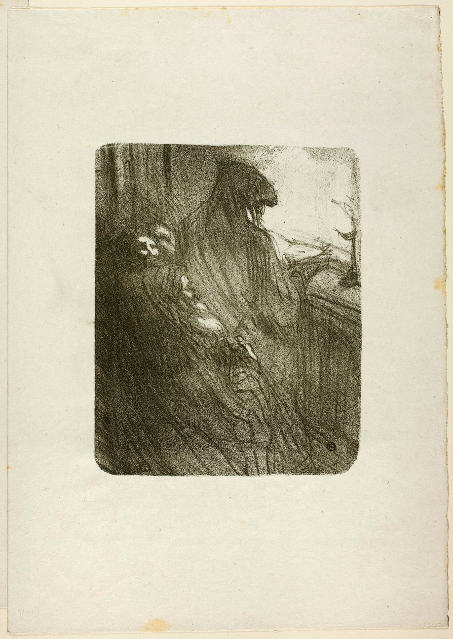 Modlitba polských Židů z Au Pied du Sinaï od Henri de Toulouse-Lautrec