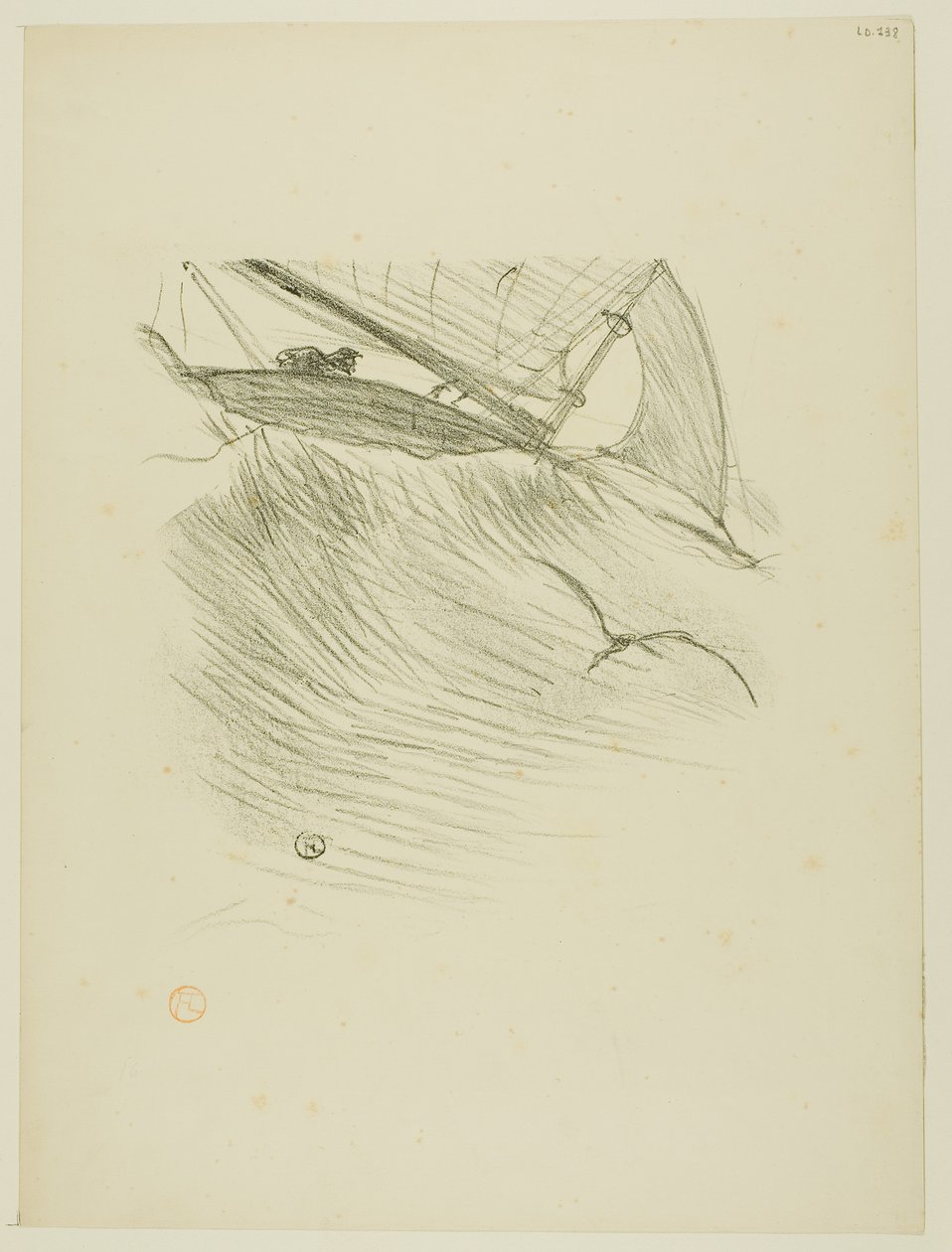 Mořské vlaštovky, z Melodies od Désiré Dihau od Henri de Toulouse-Lautrec