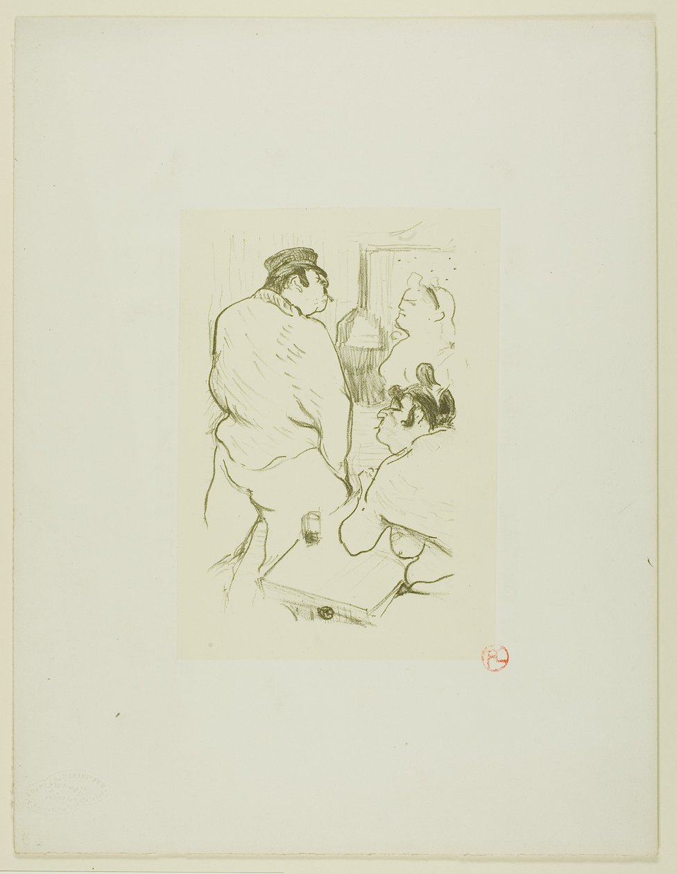 Teror Grenelle od Henri de Toulouse-Lautrec