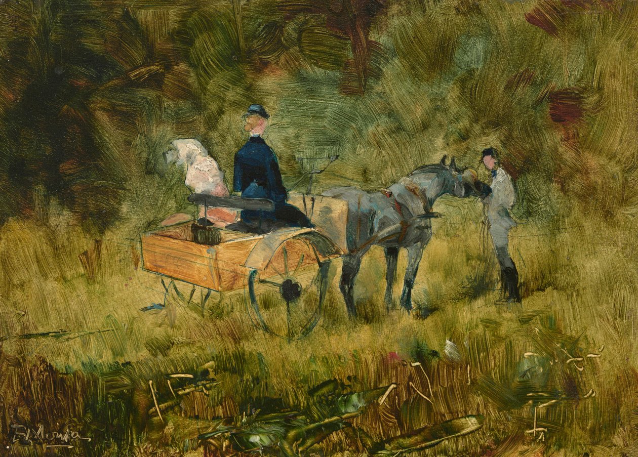 Past od Henri de Toulouse-Lautrec