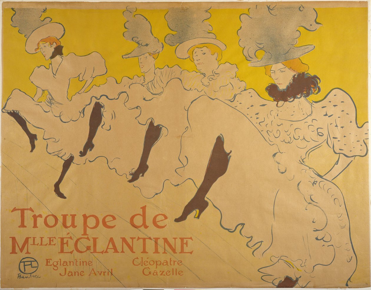 Soubor slečny Églantine od Henri de Toulouse-Lautrec