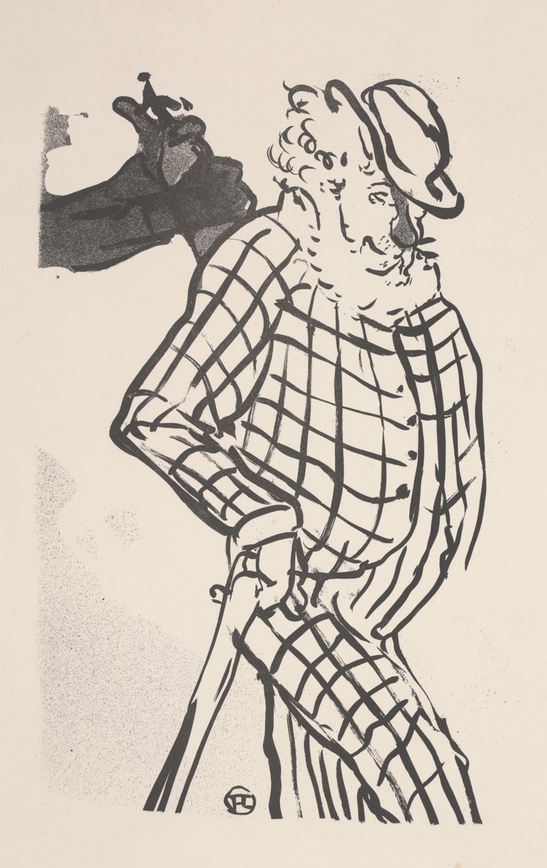Bez názvu (litho) od Henri de Toulouse Lautrec