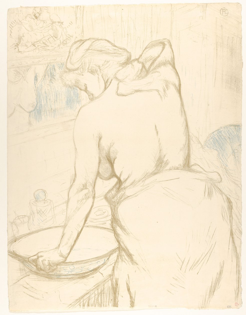 Praní od Henri de Toulouse-Lautrec