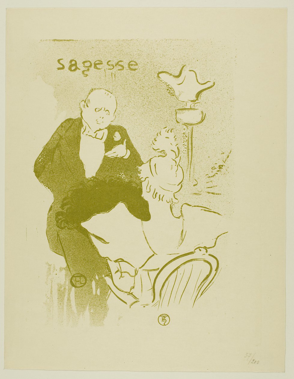 Moudrost od Henri de Toulouse-Lautrec