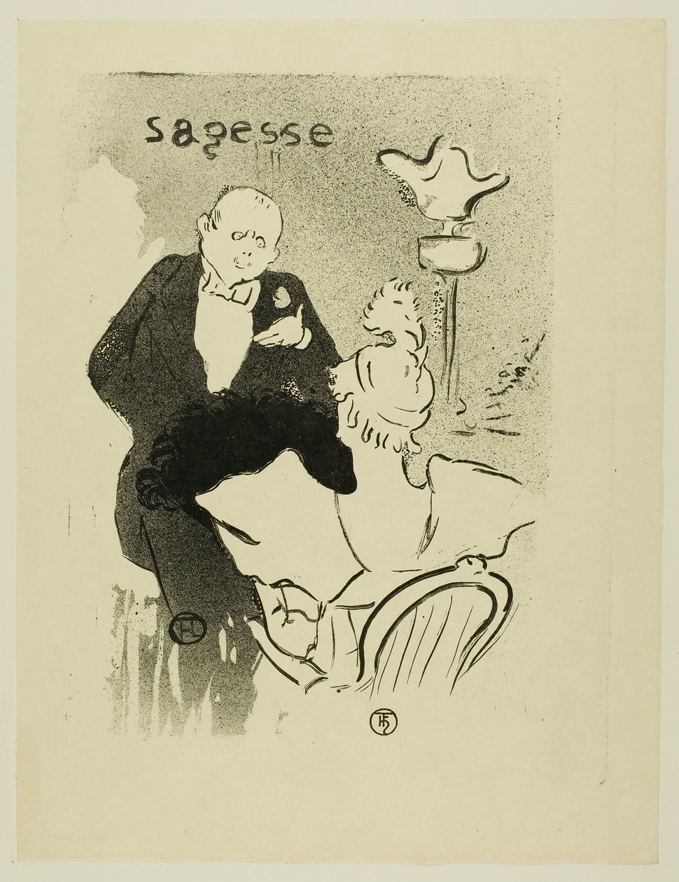 Moudrost od Henri de Toulouse-Lautrec