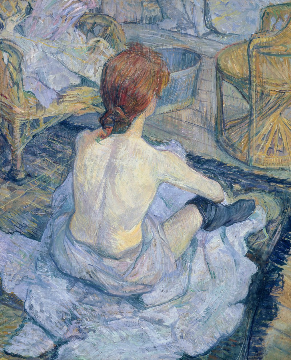 Žena na její toaletě od Henri de Toulouse Lautrec